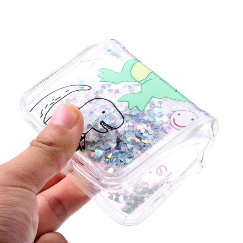 Hoesje Xiaomi Redmi 7A Glitter Dinosaurus