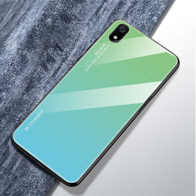 Hoesje Xiaomi Redmi 7A Groen Rood Gegalvaniseerde Kleur