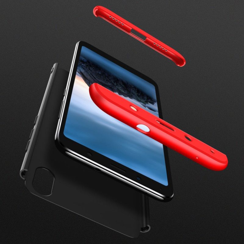 Hoesje Xiaomi Redmi 7A Rood Zwart Afneembare Gkk
