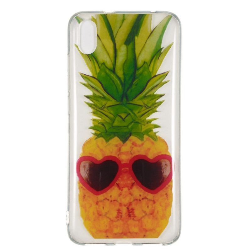 Hoesje Xiaomi Redmi 7A Transparante Incognito Ananas