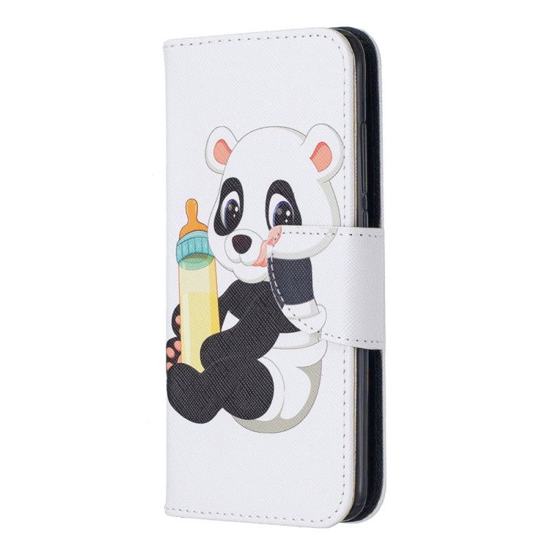 Leren Hoesje voor Xiaomi Redmi 7A Babypanda