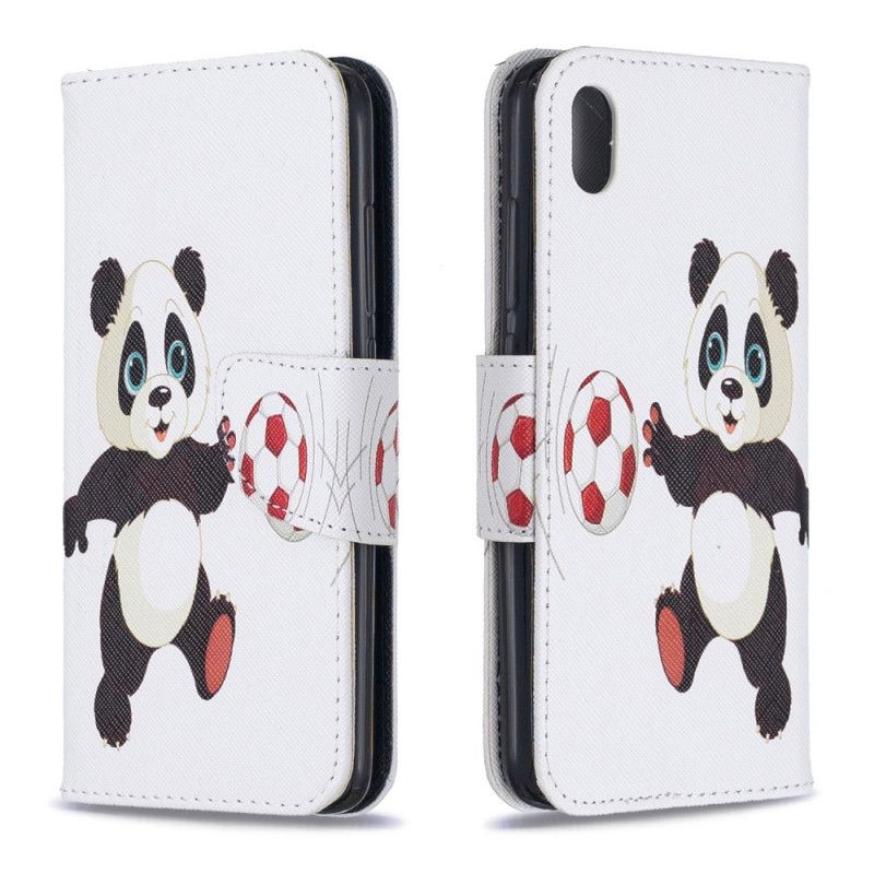 Leren Hoesje voor Xiaomi Redmi 7A Pandapoot