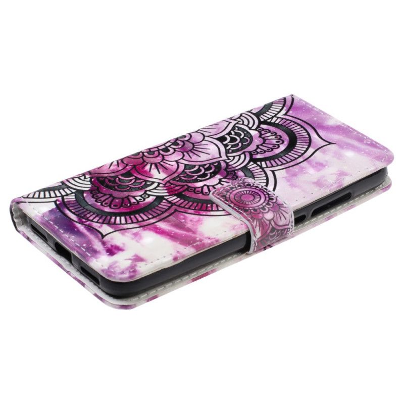 Leren Hoesje Xiaomi Redmi 7A Paarse Mandala