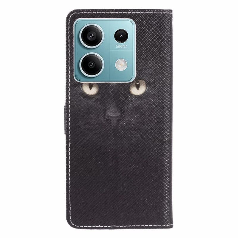 Bescherming Hoesje Xiaomi Redmi Note 13 Pro 5g Kattenogen Met Bandjes