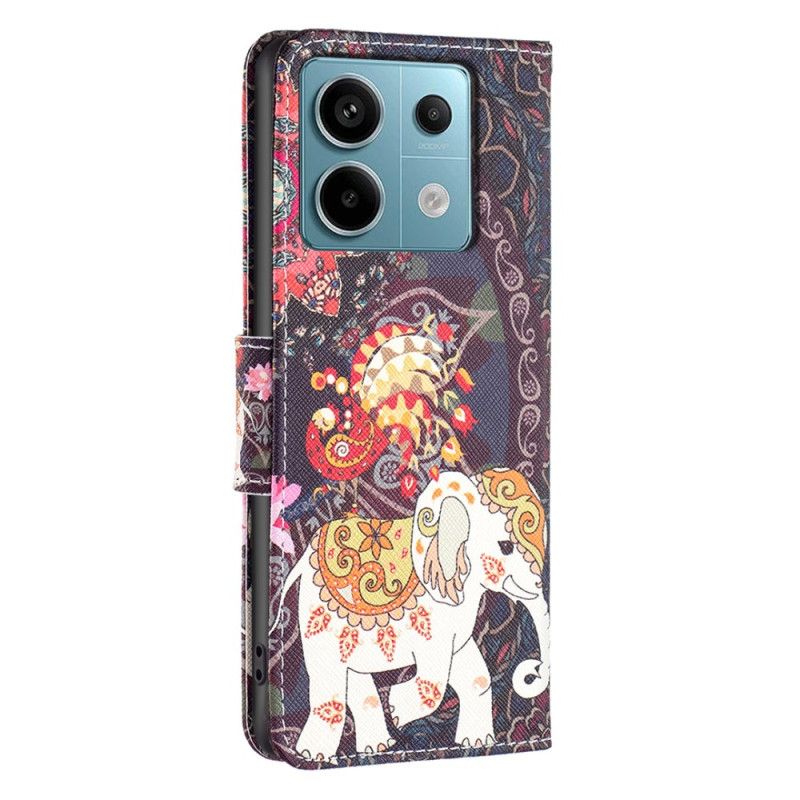 Folio-hoesje Xiaomi Redmi Note 13 Pro 5g Indische Olifant