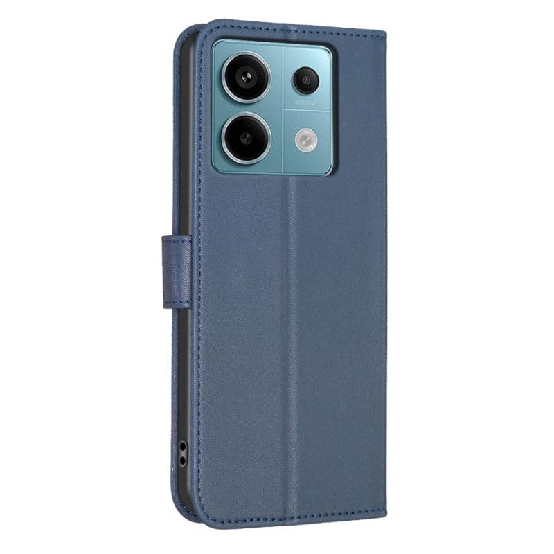 Leren Hoesje Voor Xiaomi Redmi Note 13 Pro 5g Klavers