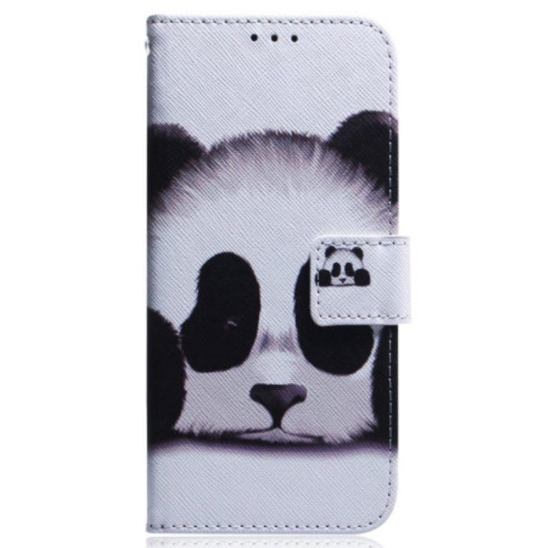 Folio-hoesje voor Realme C35 Panda