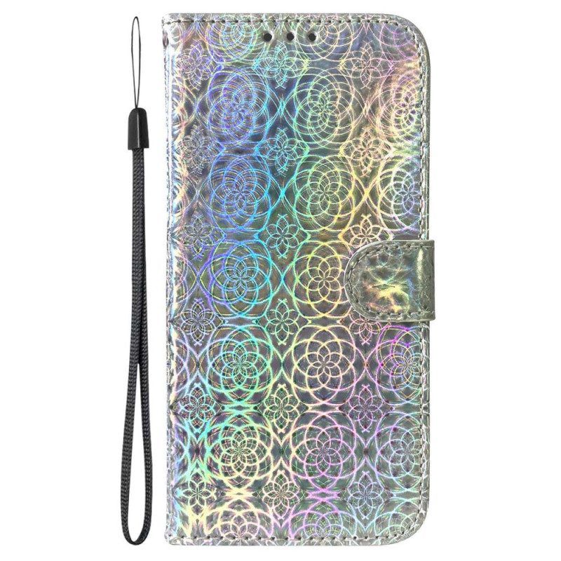 Folio-hoesje voor iPhone 14 Pro Disco-stijl