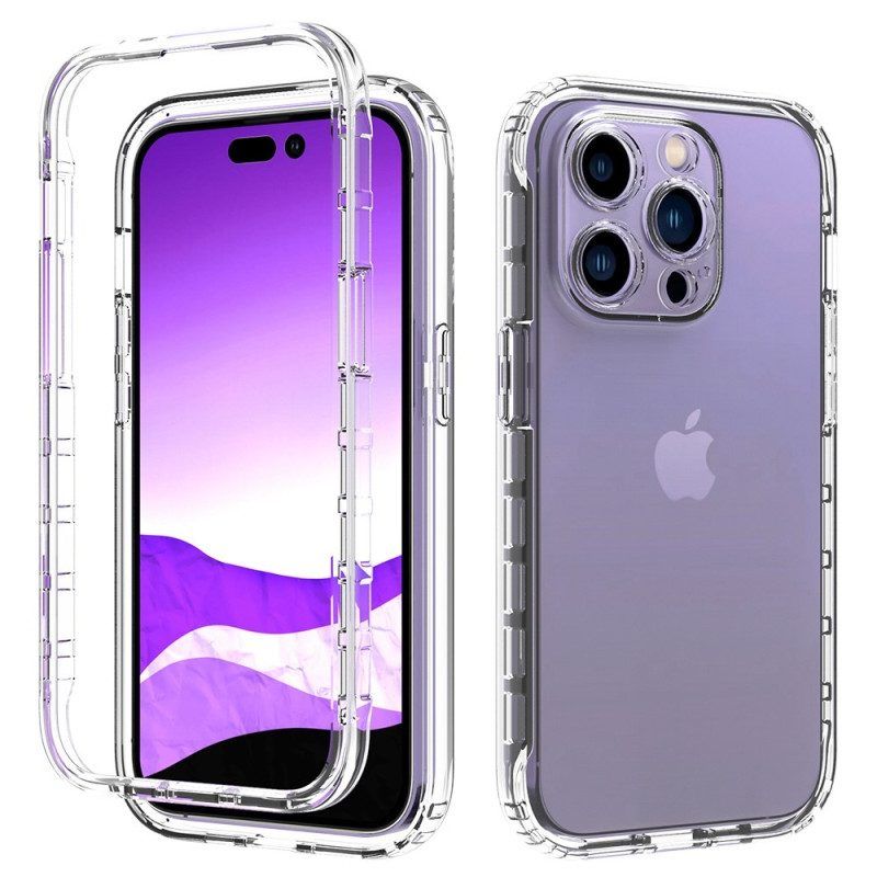 Hoesje voor iPhone 14 Pro Overgangskleur