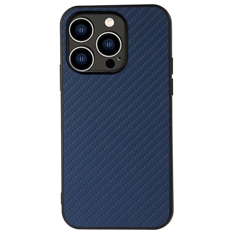 Hoesje voor iPhone 14 Pro Premium Koolstofvezel