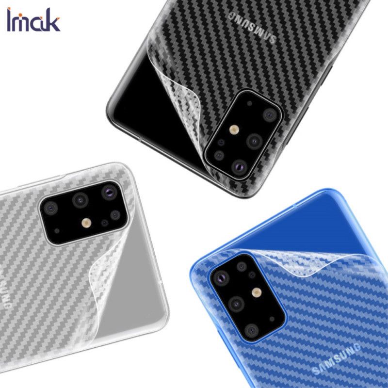 Achterfolie Samsung Galaxy S20 Plus / S20 Plus 5G Carbon Imak Stijl