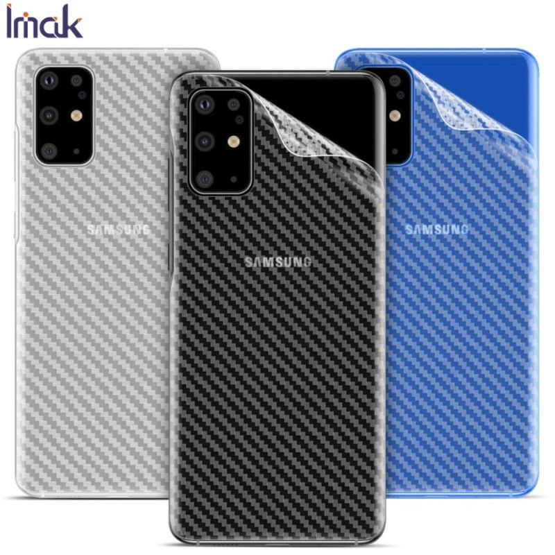 Achterfolie Samsung Galaxy S20 Plus / S20 Plus 5G Carbon Imak Stijl