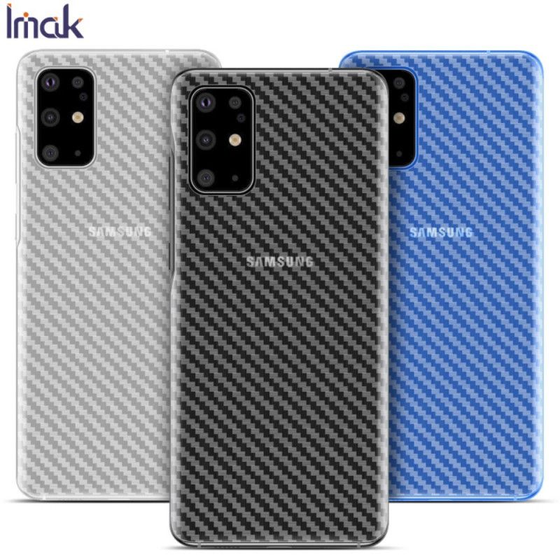 Achterfolie Samsung Galaxy S20 Plus / S20 Plus 5G Carbon Imak Stijl