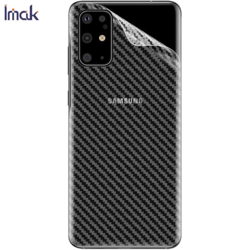 Achterfolie Samsung Galaxy S20 Plus / S20 Plus 5G Carbon Imak Stijl