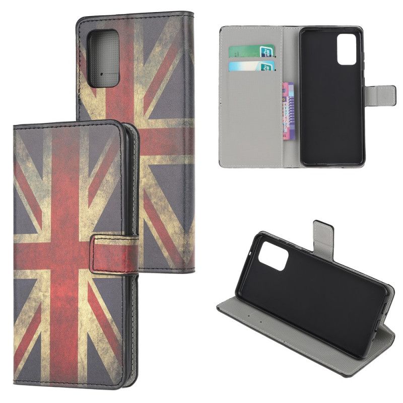 Bescherming Hoesje Samsung Galaxy S20 Plus / S20 Plus 5G Telefoonhoesje Engelse Vlag