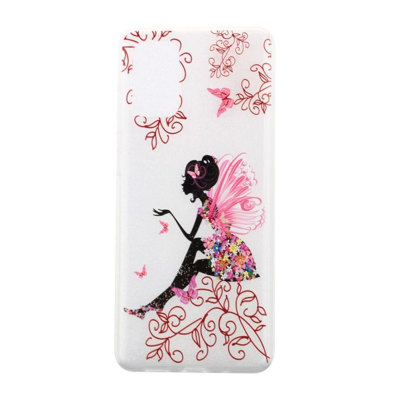 Case Hoesje Samsung Galaxy S20 Plus / S20 Plus 5G Telefoonhoesje Transparante Bloemenfee