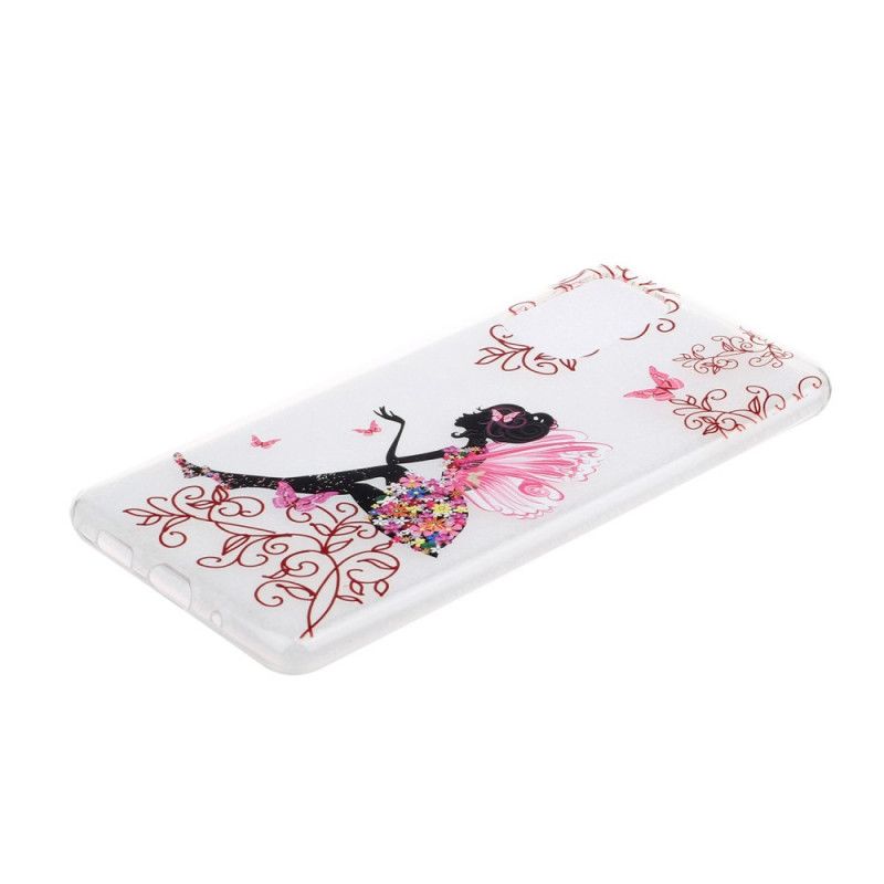 Case Hoesje Samsung Galaxy S20 Plus / S20 Plus 5G Telefoonhoesje Transparante Bloemenfee