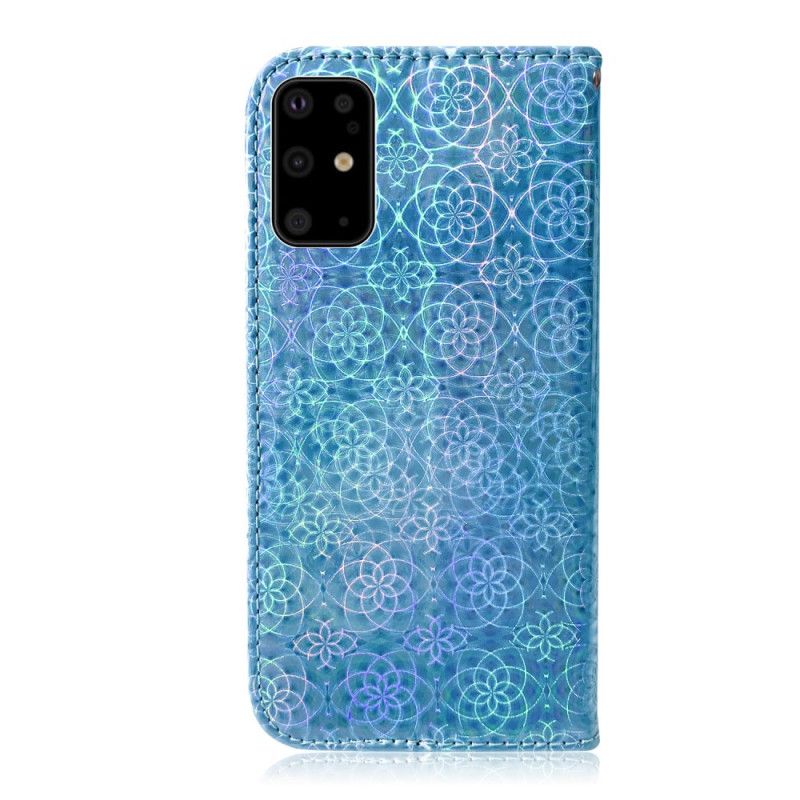 Cover Folio-hoesje Samsung Galaxy S20 Plus / S20 Plus 5G Zwart Telefoonhoesje Pure Kleur