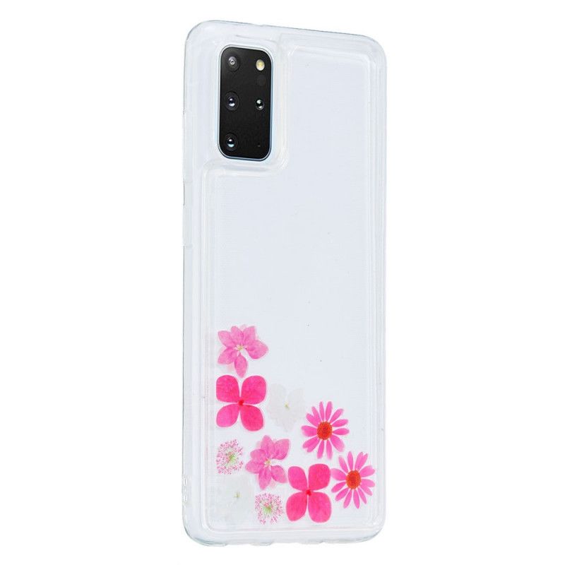 Hoesje Samsung Galaxy S20 Plus / S20 Plus 5G Drijvende Bloemen