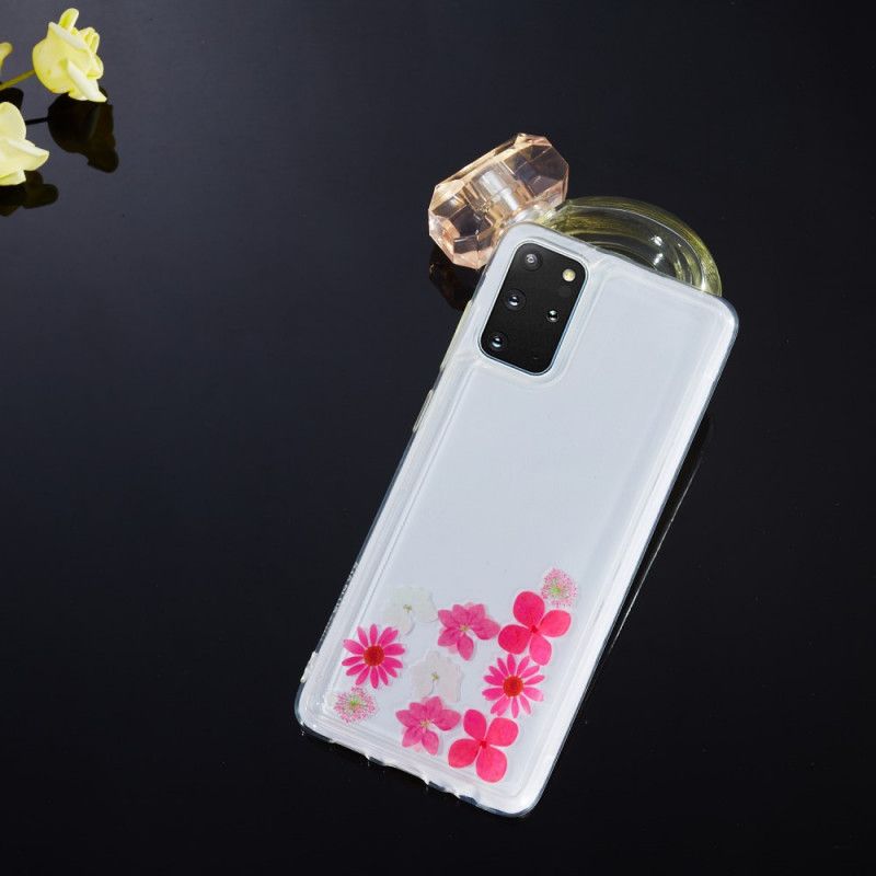 Hoesje Samsung Galaxy S20 Plus / S20 Plus 5G Drijvende Bloemen