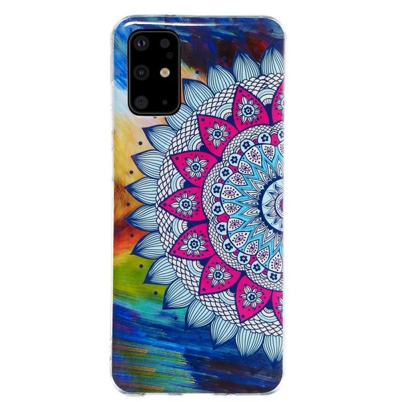 Hoesje Samsung Galaxy S20 Plus / S20 Plus 5G Fluorescerende Mandala