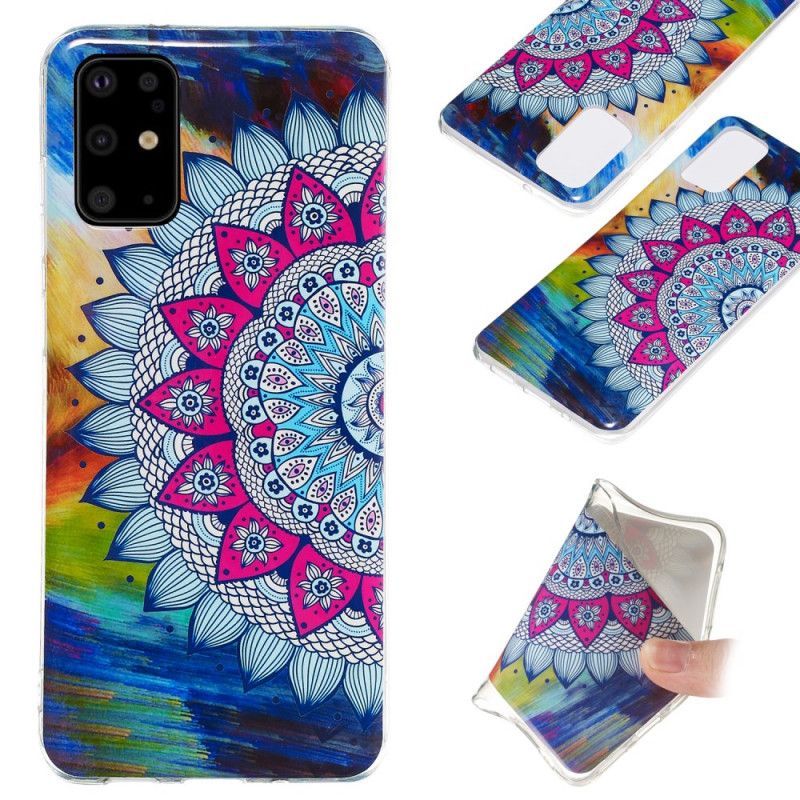 Hoesje Samsung Galaxy S20 Plus / S20 Plus 5G Fluorescerende Mandala