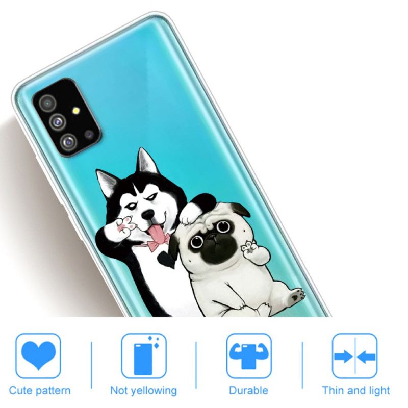 Hoesje Samsung Galaxy S20 Plus / S20 Plus 5G Grappige Honden