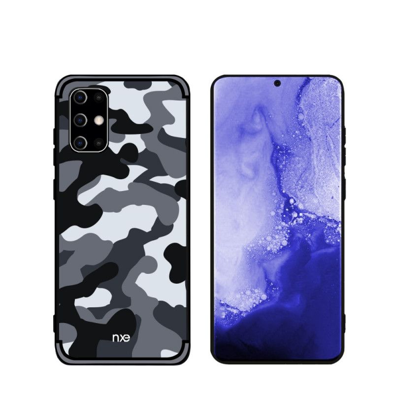 Hoesje Samsung Galaxy S20 Plus / S20 Plus 5G Roze Zwart Nxe Camouflage