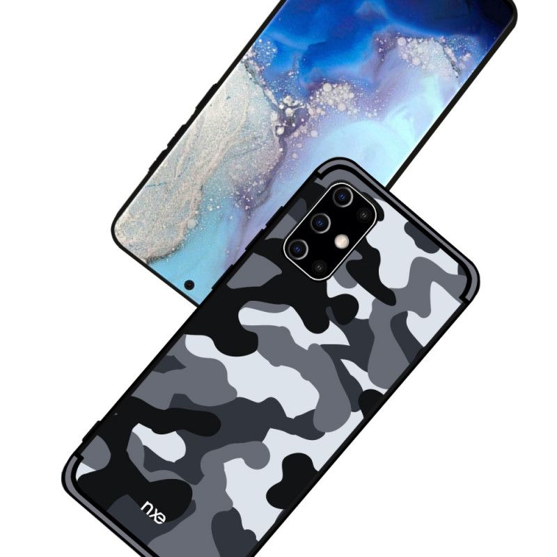 Hoesje Samsung Galaxy S20 Plus / S20 Plus 5G Roze Zwart Nxe Camouflage