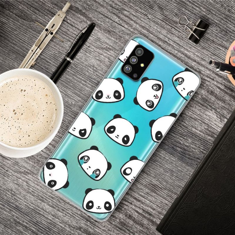 Hoesje Samsung Galaxy S20 Plus / S20 Plus 5G Sentimentele Panda'S