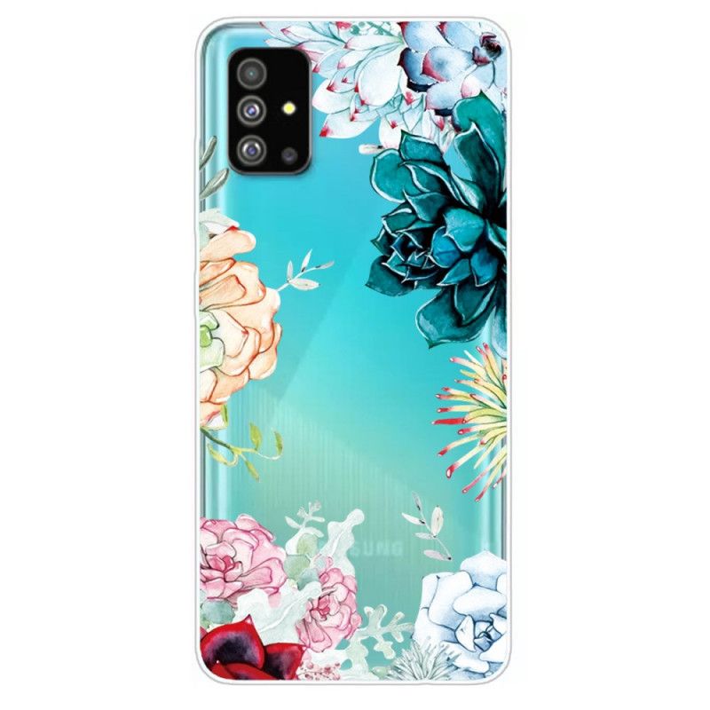 Hoesje voor Samsung Galaxy S20 Plus / S20 Plus 5G Aquarel Bloemen