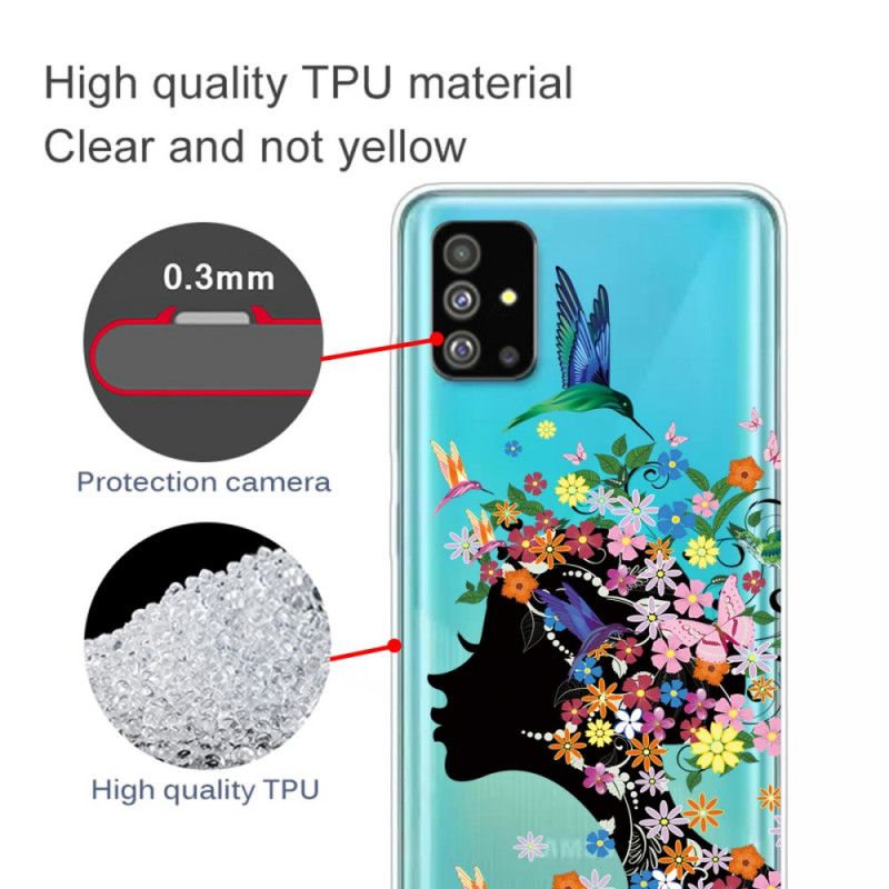 Hoesje voor Samsung Galaxy S20 Plus / S20 Plus 5G Mooi Bloemhoofdje