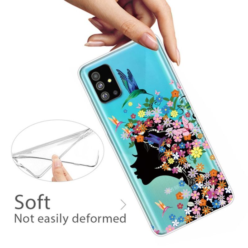 Hoesje voor Samsung Galaxy S20 Plus / S20 Plus 5G Mooi Bloemhoofdje