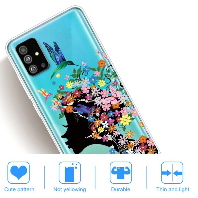 Hoesje voor Samsung Galaxy S20 Plus / S20 Plus 5G Mooi Bloemhoofdje