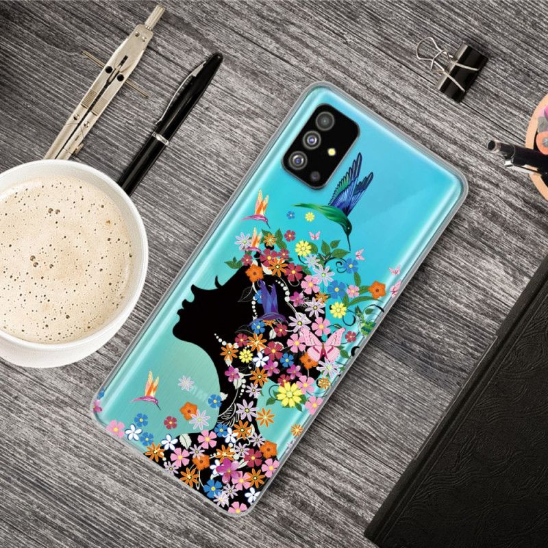 Hoesje voor Samsung Galaxy S20 Plus / S20 Plus 5G Mooi Bloemhoofdje