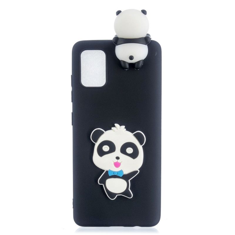 Hoesje voor Samsung Galaxy S20 Plus / S20 Plus 5G Rood Waarom Niet 3D Panda