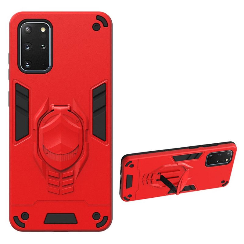 Hoesje voor Samsung Galaxy S20 Plus / S20 Plus 5G Rood Zwart Afneembare Verwijderbare Houder