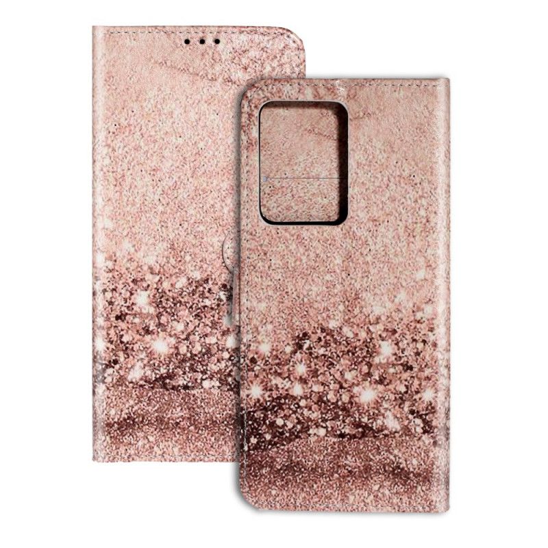 Leren Hoesje voor Samsung Galaxy S20 Plus / S20 Plus 5G Designer Pailletten