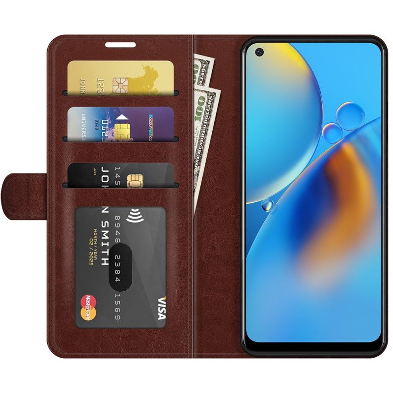 Flip Case Leren Oppo A74 4g Kunstleer Ultra