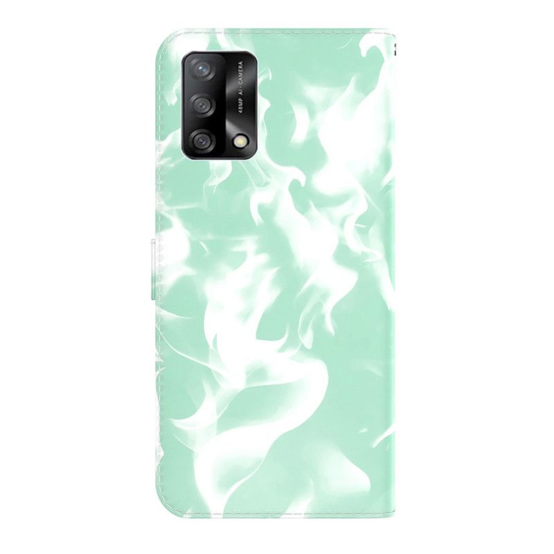 Folio-hoesje Oppo A74 4g Telefoonhoesje Abstract Patroon