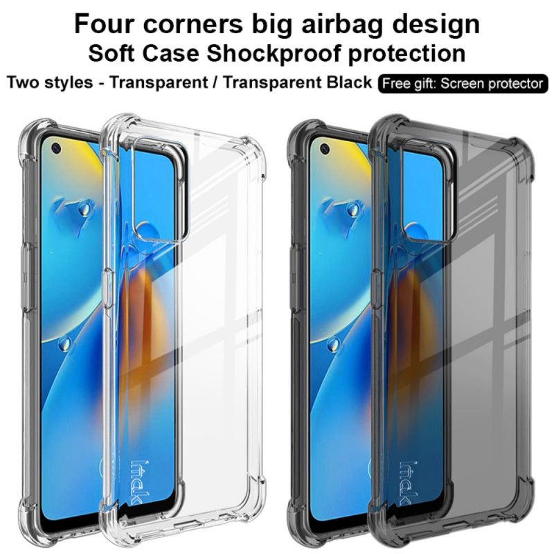 Hoesje Oppo A74 4g Transparant Imak Bescherming Hoesje