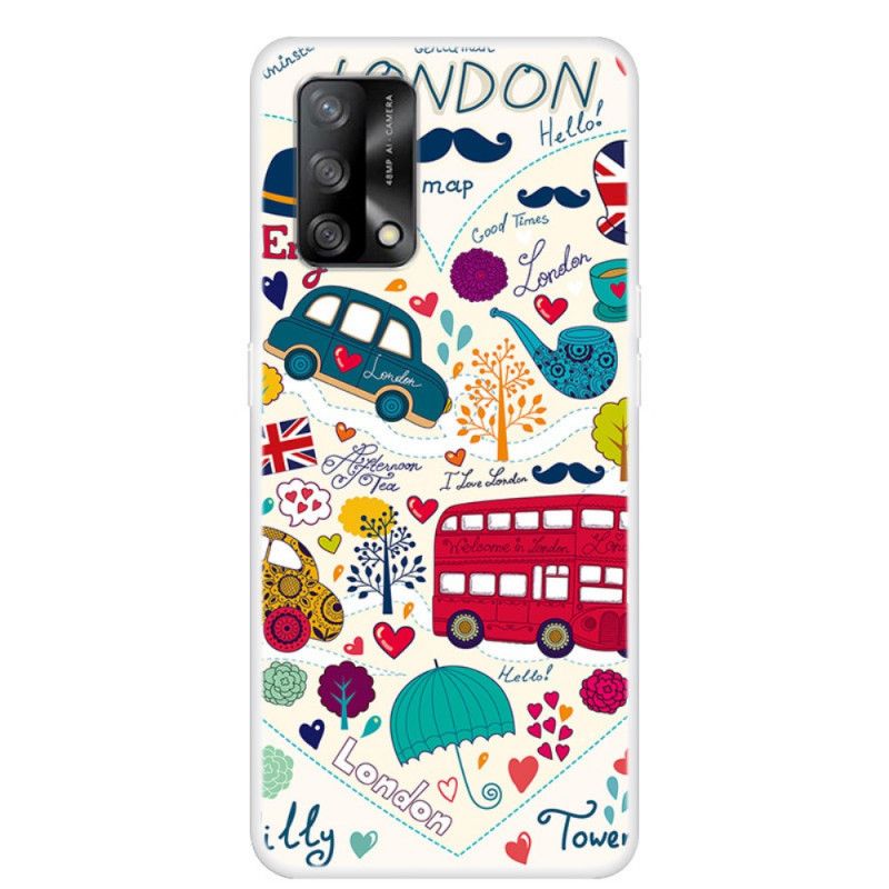 Hoesje Voor Oppo A74 4g Londen Leven