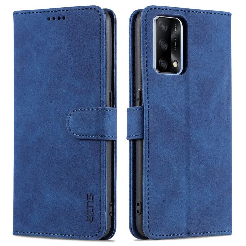 Leren Hoesje Voor Oppo A74 4g Azns Leereffect