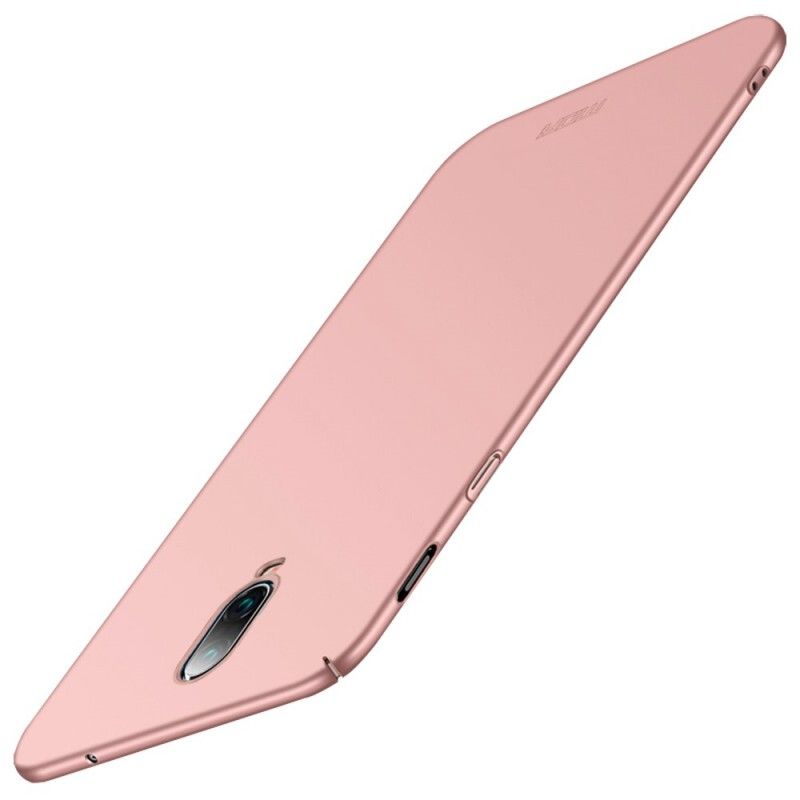 Hoesje voor OnePlus 6T Donkerblauw Rood Mofi