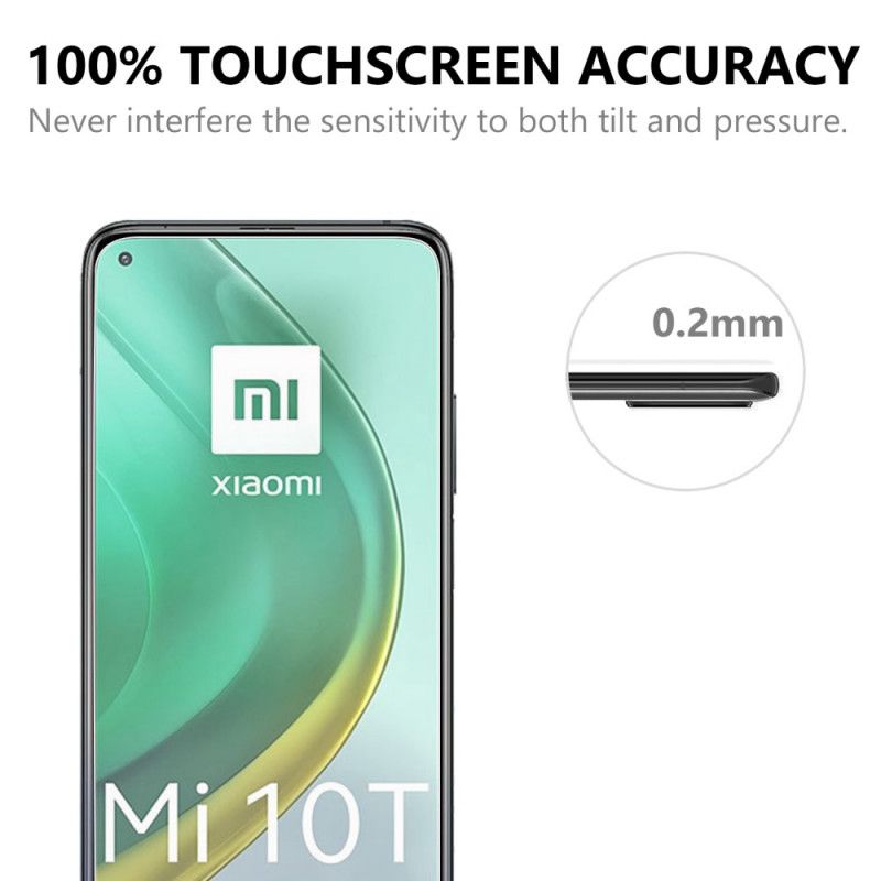 Bescherming Van Gehard Glas Met Boogrand Voor Xiaomi Mi 10T / 10T Pro Scherm