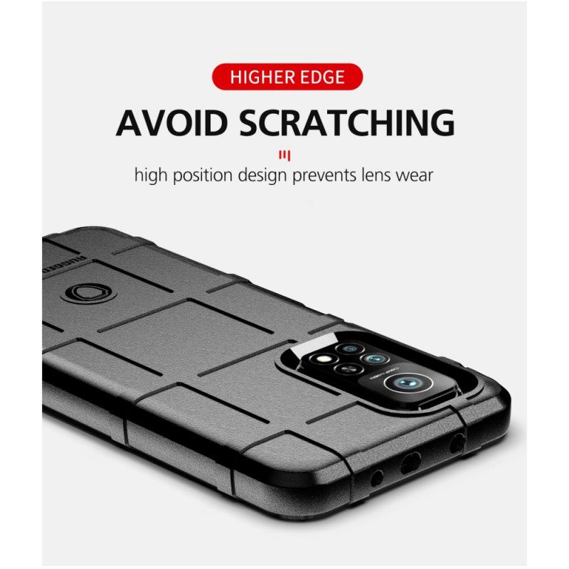 Case Hoesje Xiaomi Mi 10T / 10T Pro Grijs Zwart Telefoonhoesje Robuust Schild