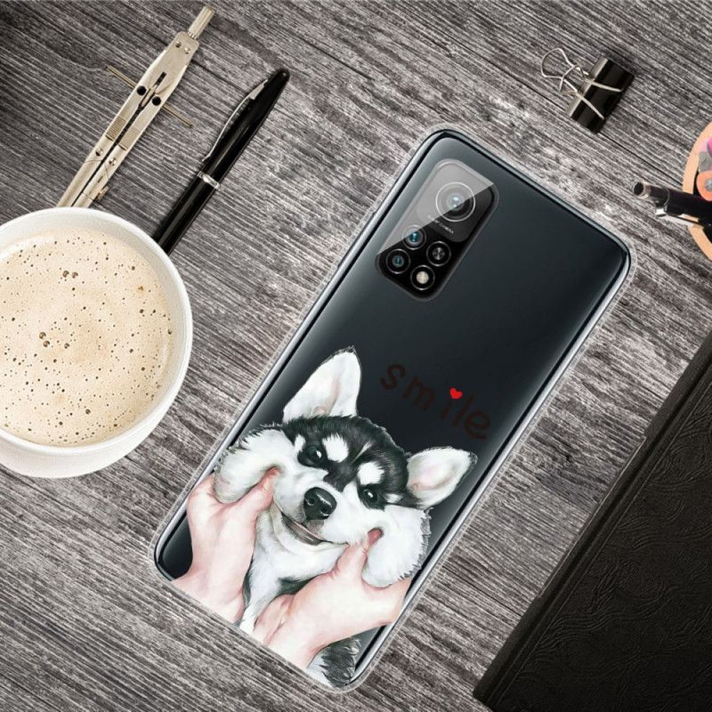 Case Hoesje Xiaomi Mi 10T / 10T Pro Telefoonhoesje Glimlach Hond