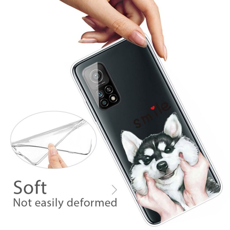 Case Hoesje Xiaomi Mi 10T / 10T Pro Telefoonhoesje Glimlach Hond