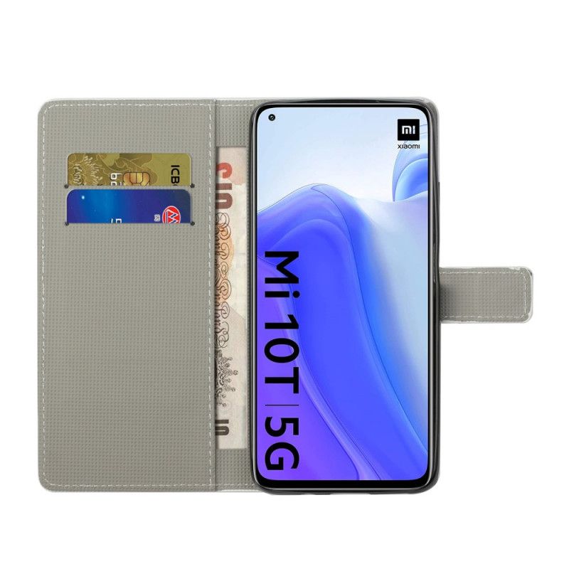 Flip Case Leren Xiaomi Mi 10T / 10T Pro Ik Hou Van Parijs