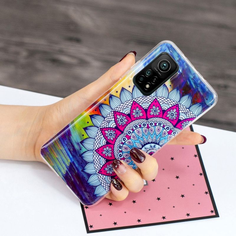 Hoesje voor Xiaomi Mi 10T / 10T Pro Fluorescerende Mandala